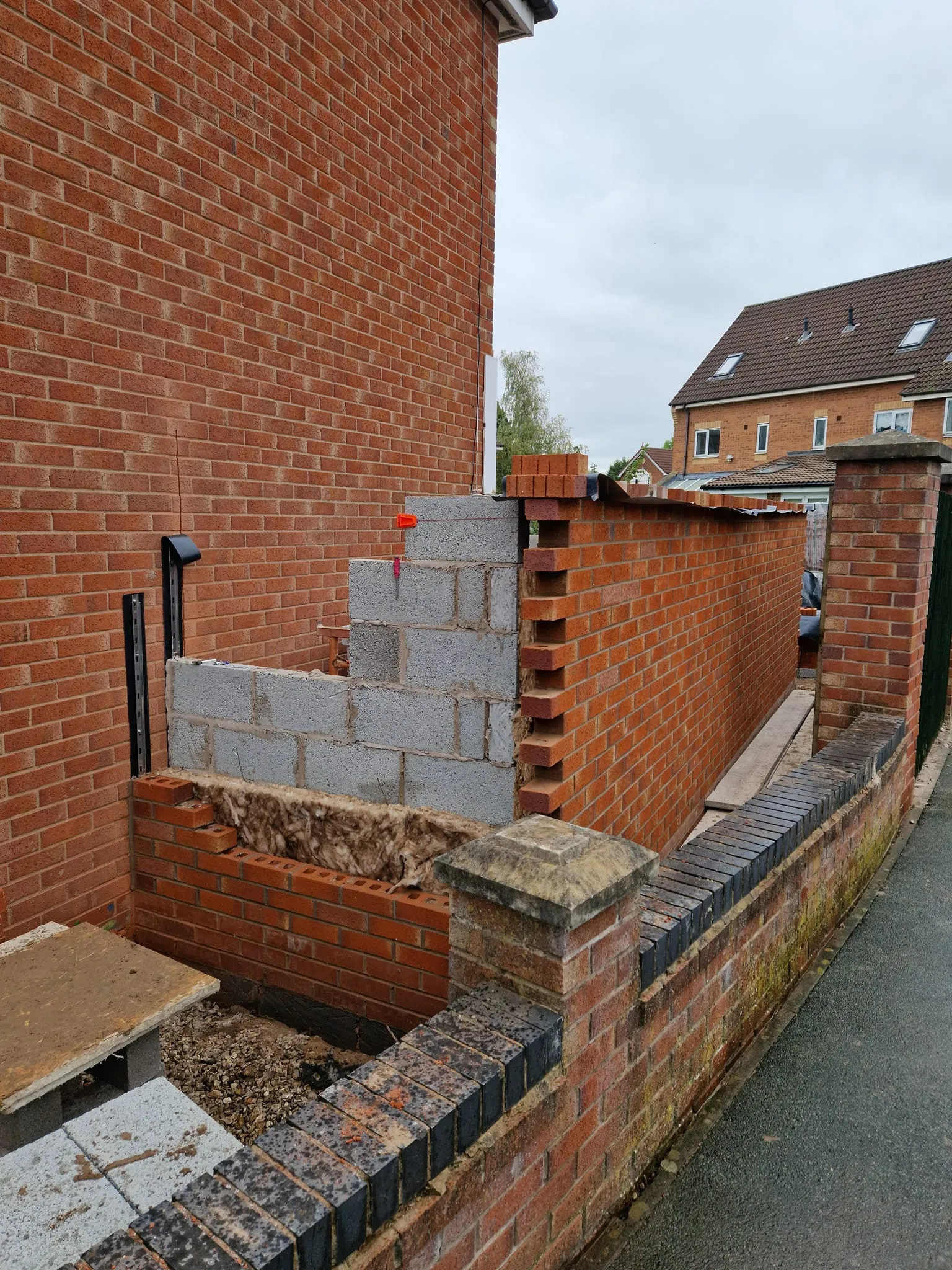 house wall outside